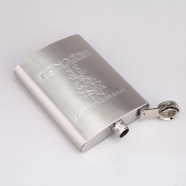 HOT sale Custom Hip Flask Stainless Steel Hip Flask Gift Set Flask