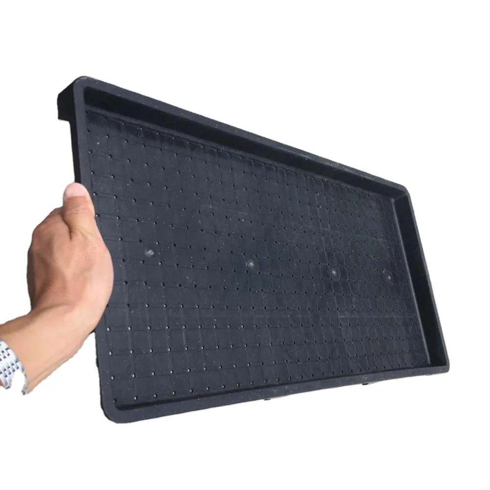 600*300mm Size plastic seedling tray for rice paddy seed nursery sowing