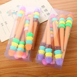 6Pcs/lot  Cute Creative Students Gifts 0.5mm Gel Pen Ice Cream Pens Cartoon Writing Kawaii School Supplies