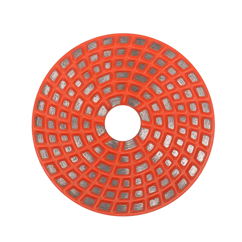 4inch 100mm Flexible Grinding disc Resin Bond Dry Diamond Polishing Pad for granite marble stone quartz