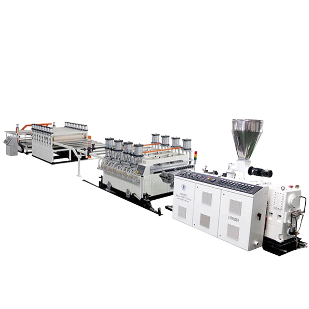 HYPET SJ80/156 80/173 extruder WPC PVC Celuka foaming board extrusion making production line for furniture wall protection