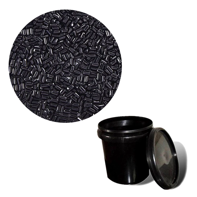EVA black masterbatch used for blowing shoes extrusion  30% eva black masterbatch EVA carrier masterbatch
