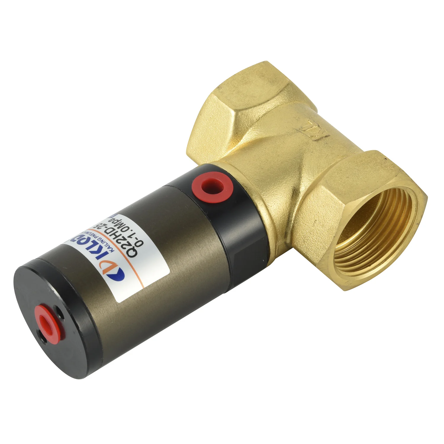 The Most Popular Zhejiang Kailing Pneumatic Piston For Neutral Liquid And Gaseous Q22HD-25 Valves