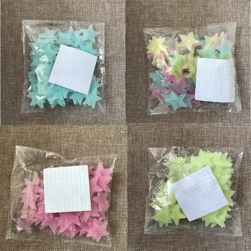 Luminous Stars Glow shooting Star wall Sticker