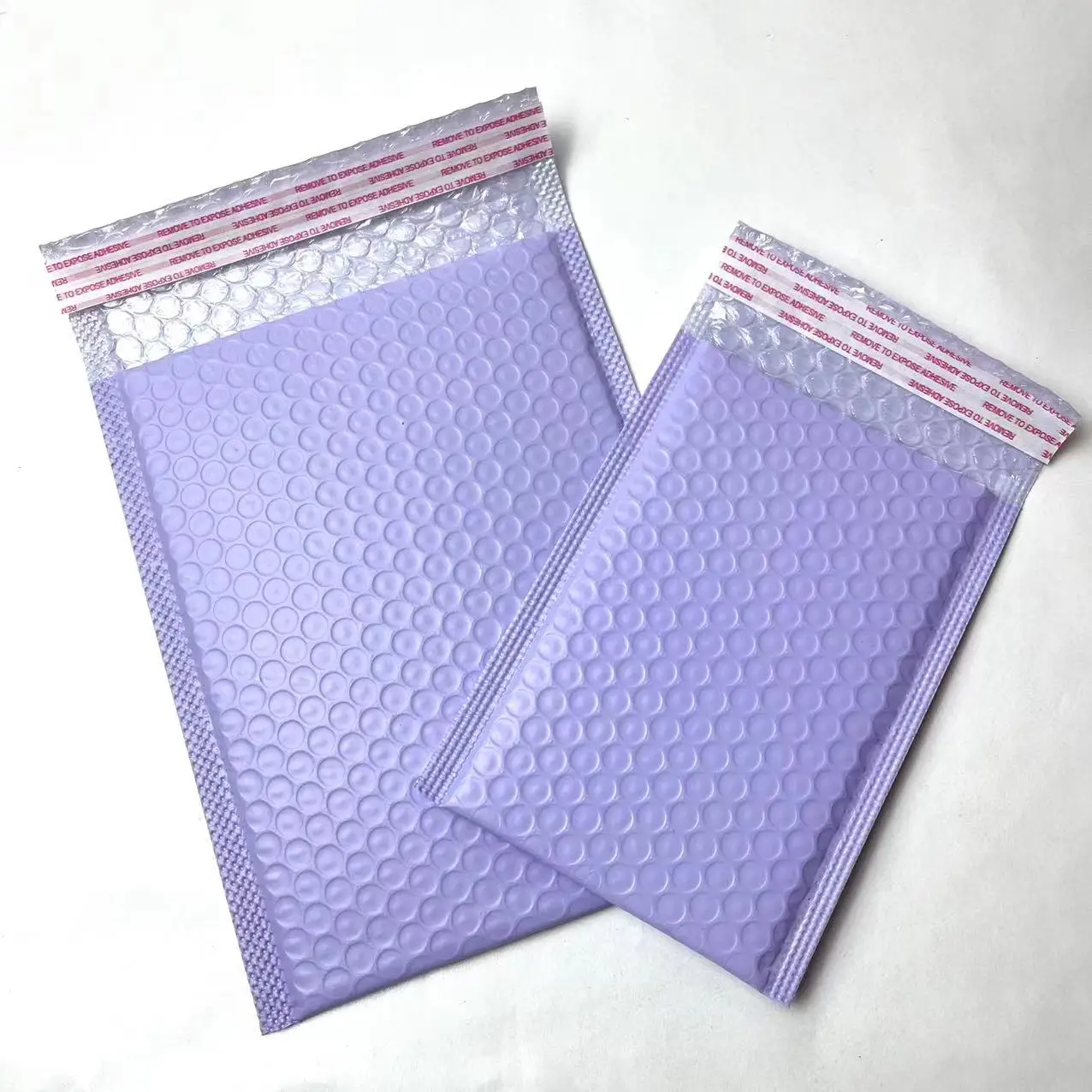 Self Seal Custom Printed Colored Bubble Mailer Shipping Envelope Padded Poly Waterproof Colored Bubble Bags Pink Bubble Mailers