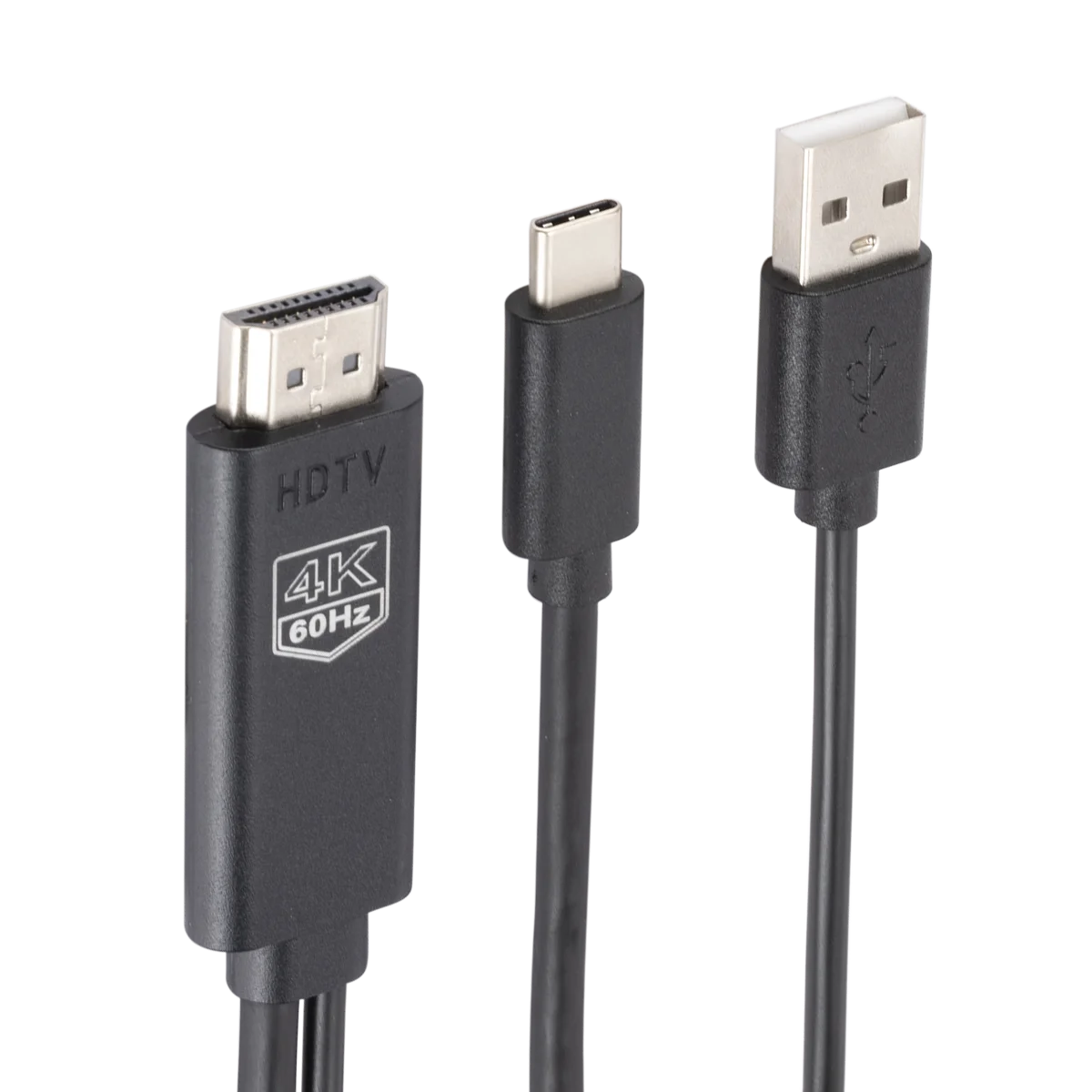 Type-c to HDMI USB 3.1 standard HD 4K same screen with power cable for mobile phones tablets notebooks
