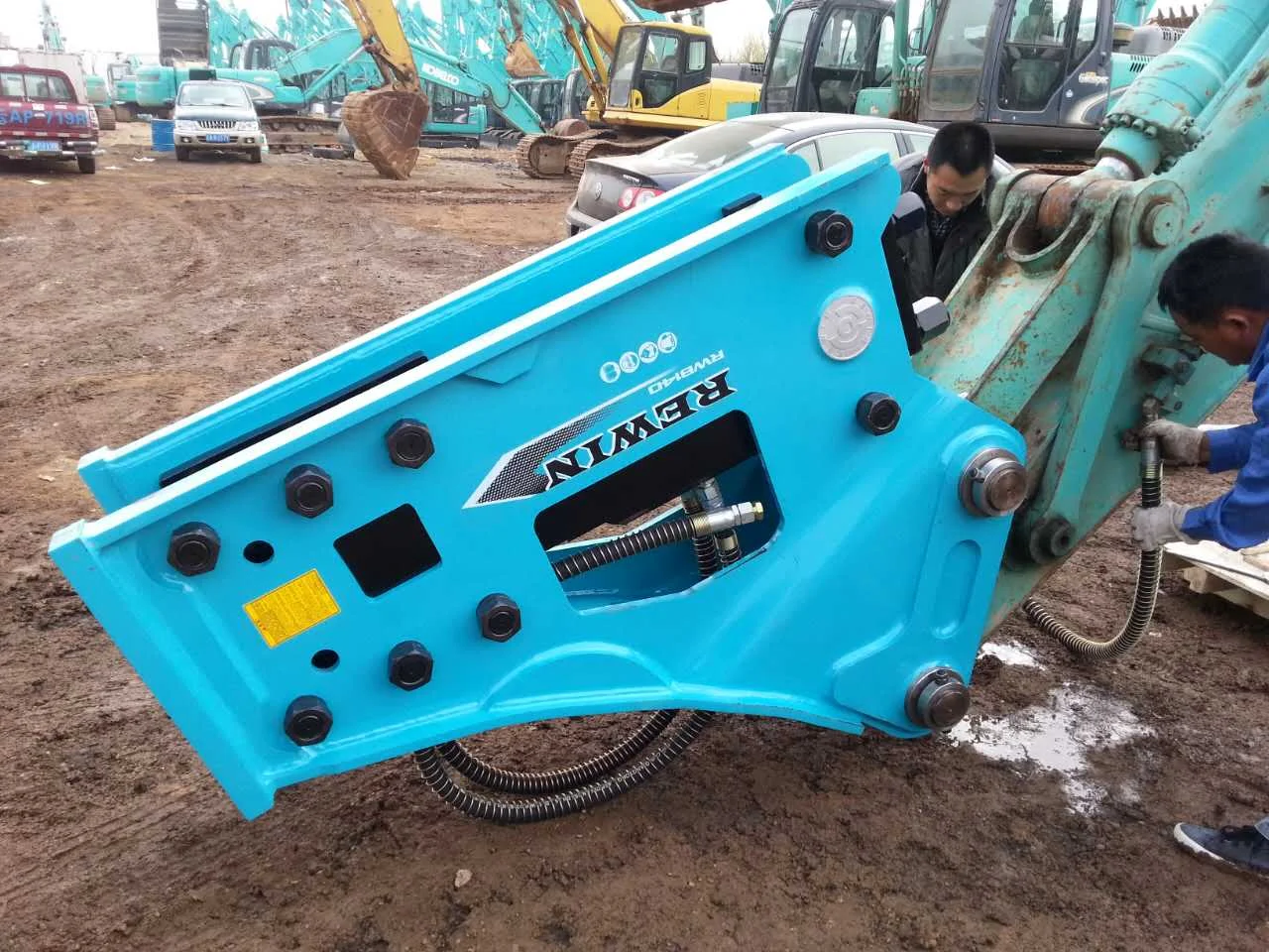 High Cost Effective Used Hydraulic Breaker Hammer With Chisel Diameter Of 195mm