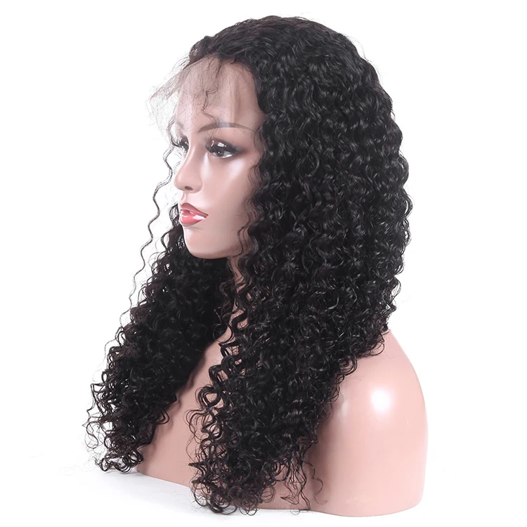 
Guangzhou Cheap Swiss Virgin Brazilian Jerry Curly Lace Wig Human Hair,Cheap 100 Real Natural Full Lace Brazilian Human Hair Wig 