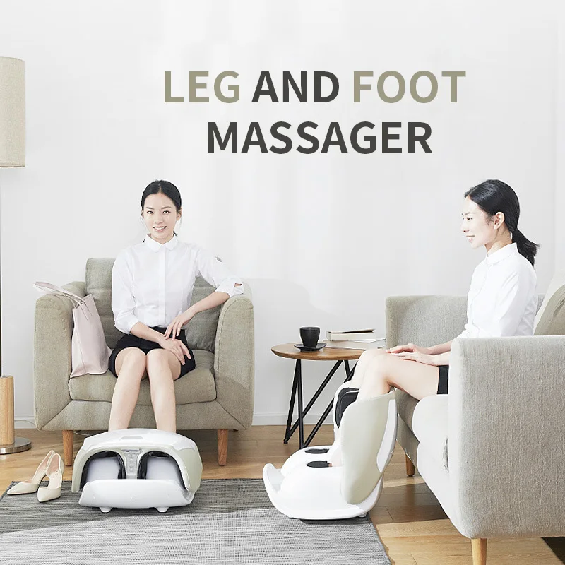 Heath Care Shiatsu Heated Foot Massager And Calf Massager electric foot stimulator foot massage machine