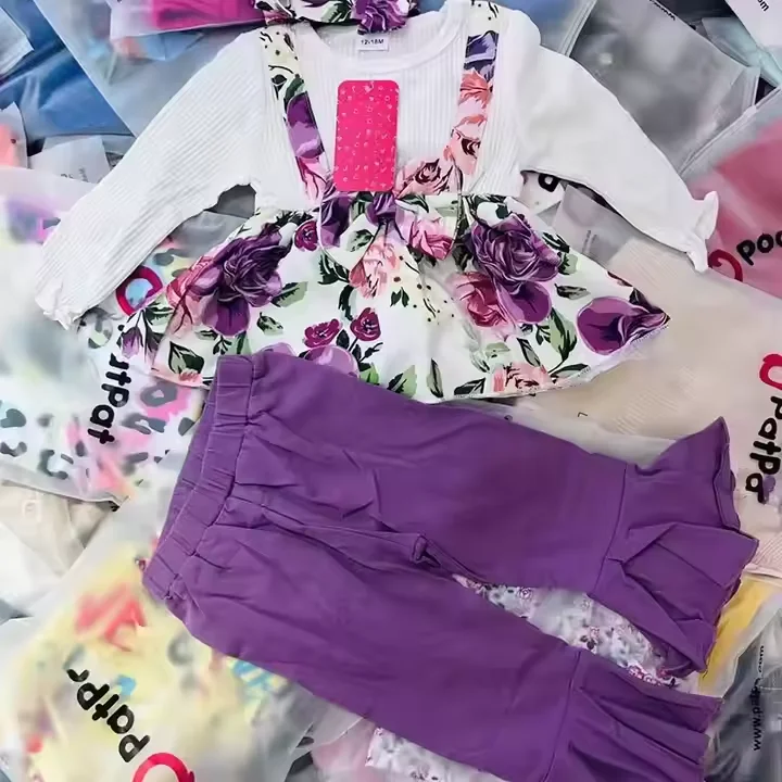 Kids Clothing Suppliers Garment Cheap Bundles of Mixed Clothes Children Baby 2025 Wholesale Apparel Stock