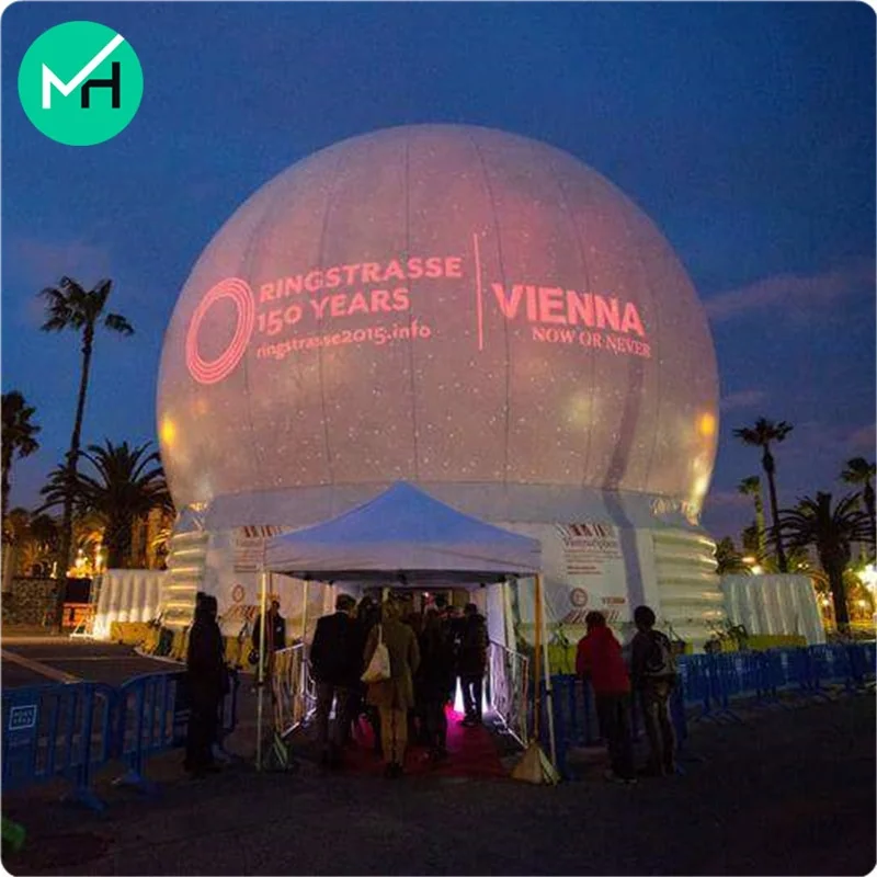 Large Inflatable Projection Tent Planetarium Dome for event