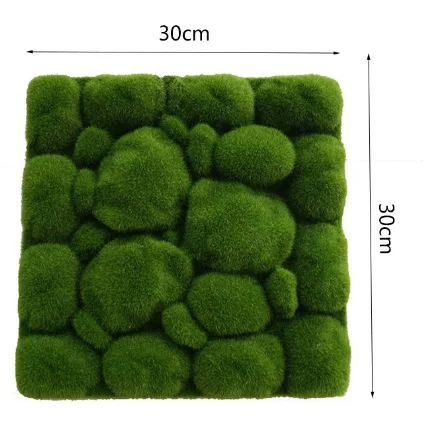 Hot sale Artificial Stone Moss Green Grass Wall For Decoration