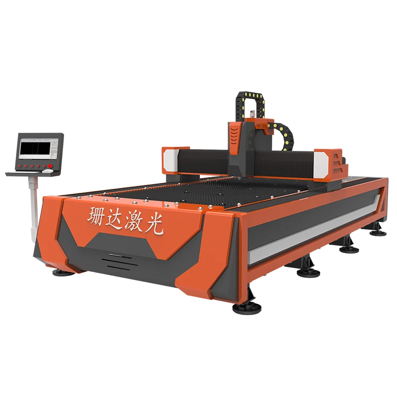 Large Mechanical Equipment Max Power 3000W Cnc Fiber Laser Cutting Machine For Metal Cutter