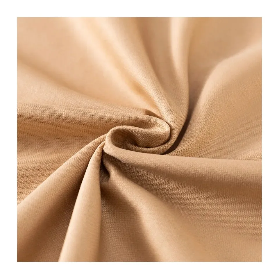 Kapok yarn 48% cotton 4% spandex 48% polyester Knitted 185gsm pique lightweight cool fabric cotton tessuti for pique polo shirt