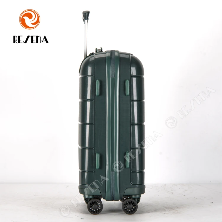 RESENA PP 3pcs Valise Koffer Design Patent Trolley Bags Suitcase PP Factory Trolley Luggage Set