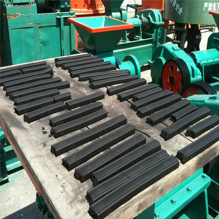 Hot selling second-hand coal powder compactor, coal compression production line, charcoal round rod manufacturing machine