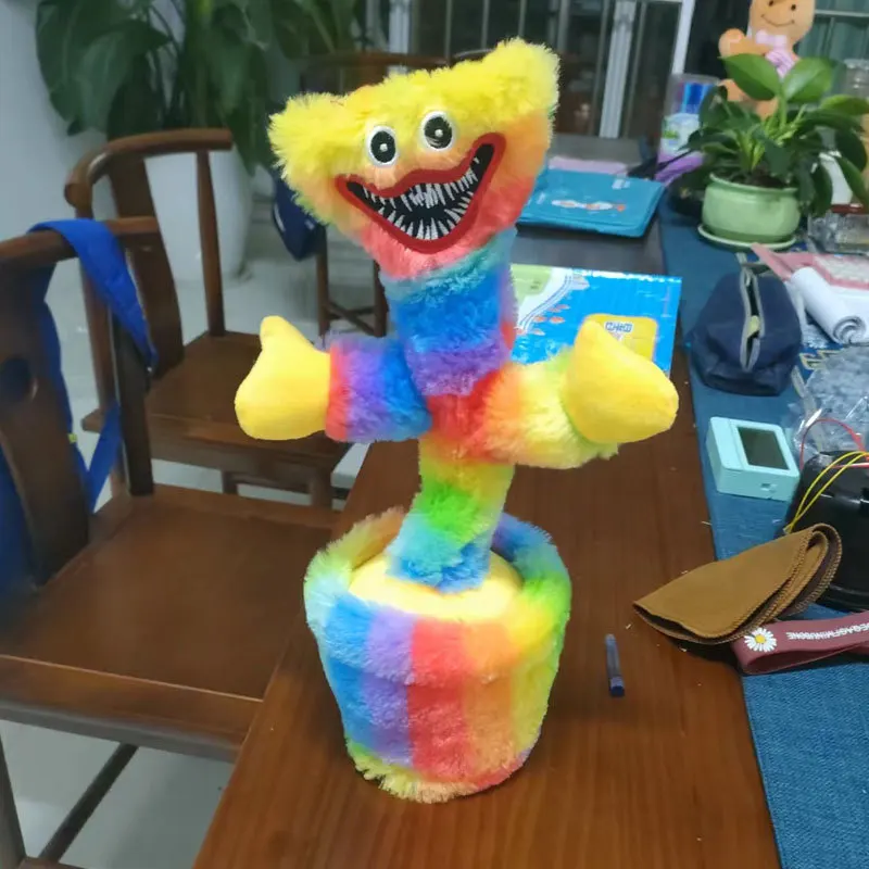 Dancing and Singing Cactus Electric Electronic Talking Toy Song Speaker Stuffed Plush Toys for Baby Adult with Volume controlled