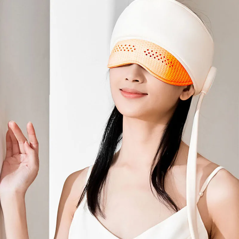 New Electric Automatic Smart Head Massager  Vibration Roller Eye Massager With Heat Compression
