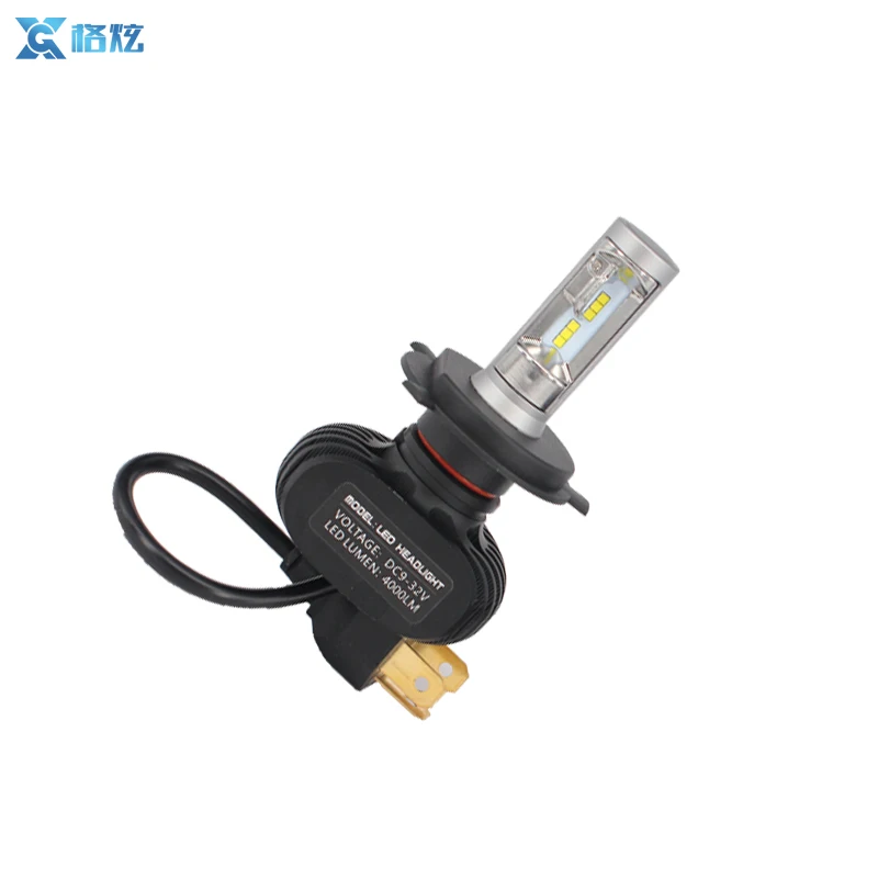Guangzhou автомобильные аксессуары 4500k автомобиль s1 светодиодные фары h4 для x5 e70