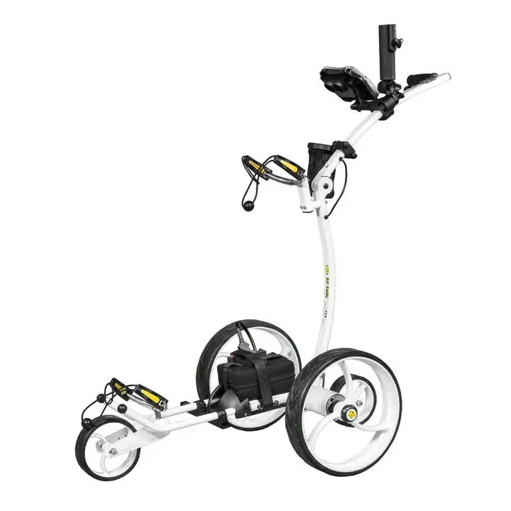 China Topsun Golf Stainless Steel Trolley Remote Stainless Golf Caddy