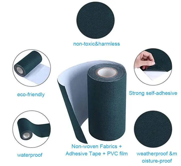 Custom Self Adhesive  Artificial Grass Seaming Tape, Seam Tape for Lawn, Indoor Outdoor Carpet Jointing