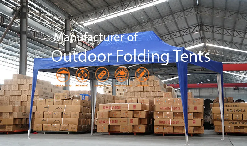 carpa de jardin Outdoor Waterproof Folding  10x10 ft Pop Up Canvas  Garden Gazebo canopy Tent