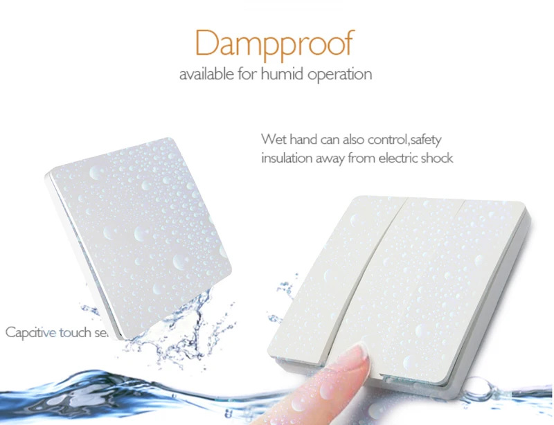 Wire-Free Smart Quick Switch  No Battery No Wiring Remote control of dimmable lights