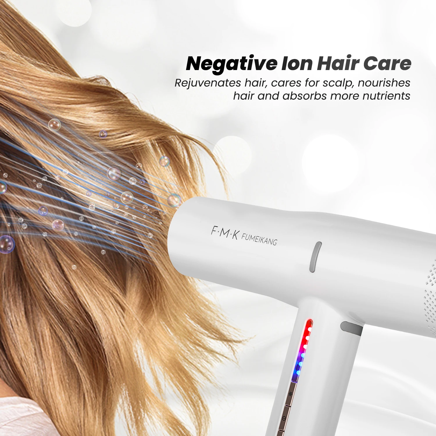 High Speed Brushless Motor Premium Strong Wind Blowing Ionic Manufacturer Hair Dryer With 110,000 RMP