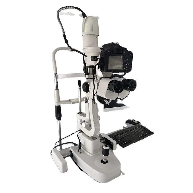 SY-V004-4 High-end Professional China Digital Slit Lamp Camera Microscope LS-5 with Durable LED Lamp