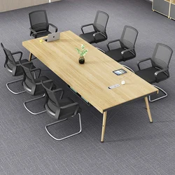 modern rectangular marble  conference table 100 cm diameter office meeting table
