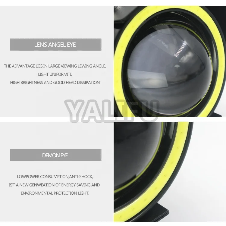 2020 Waterproof Motorcycle Headlight hight Power 10W U7 6000k LED fog light for motorcycle lighting system