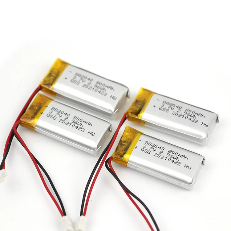 Индивидуальная защита от короткого замыкания PL882040, 800 мАч, продажа ионных 3,7 в литий-полимерных батарей для игрушек