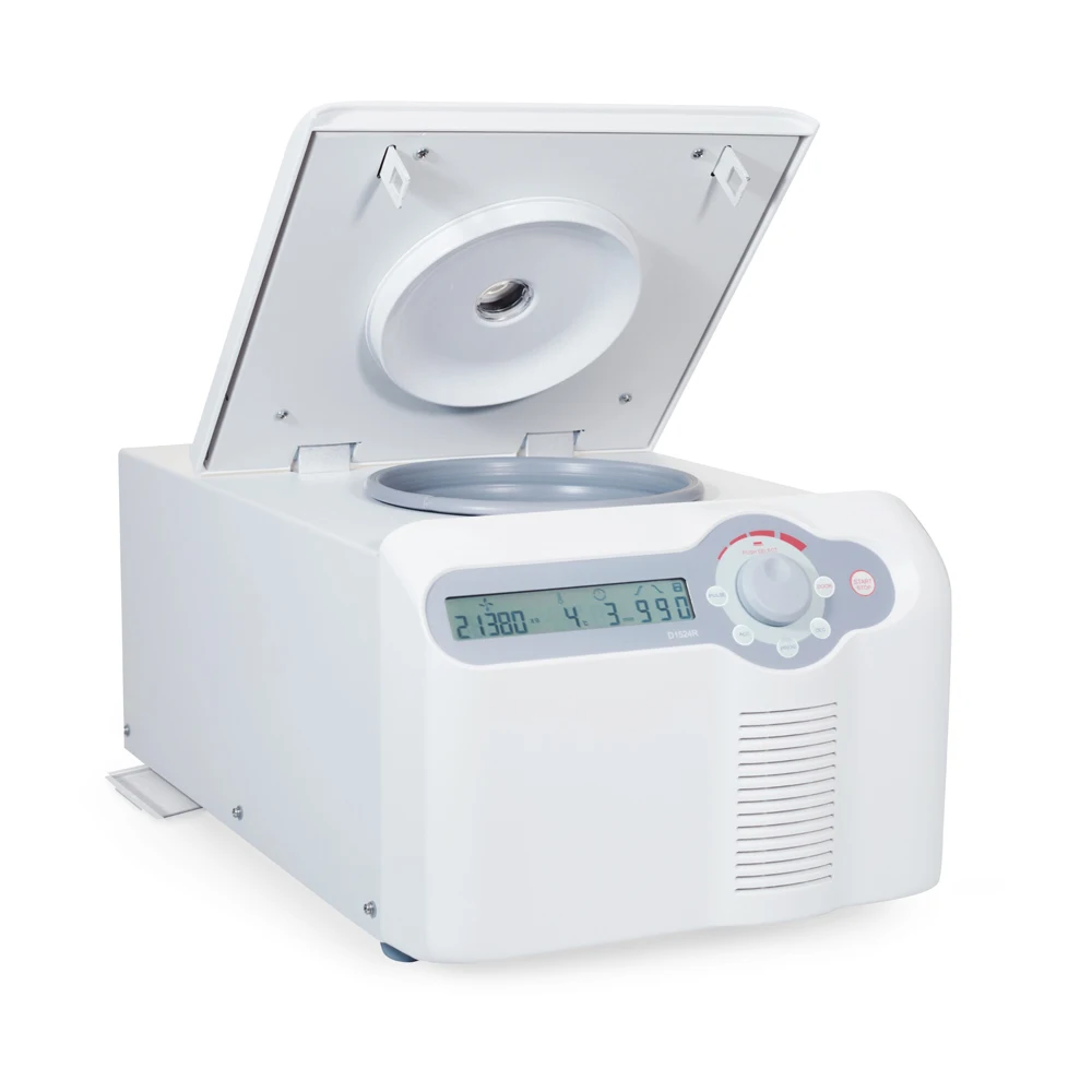 D1524R Laboratory High Speed 15000rpm Centrifuge with 12 Tube Plastic Angle Rotor