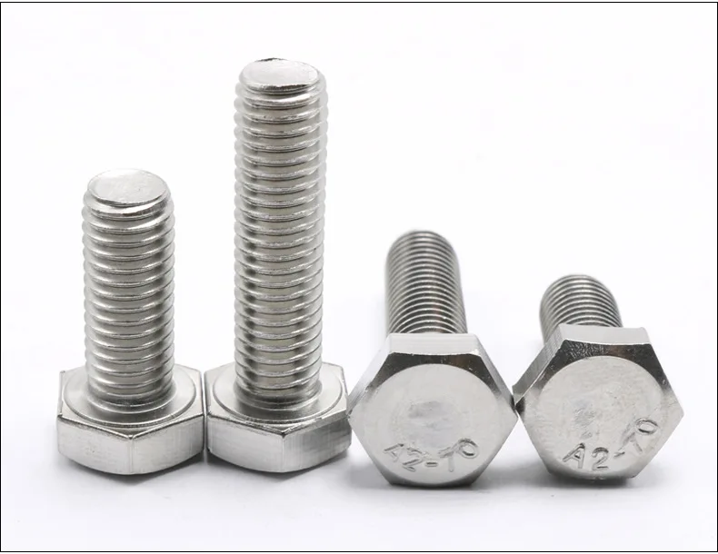 Китайские поставщики, производство нержавеющей стали SS316 SS304 DIN 931 DIN 933 шестигранные болты