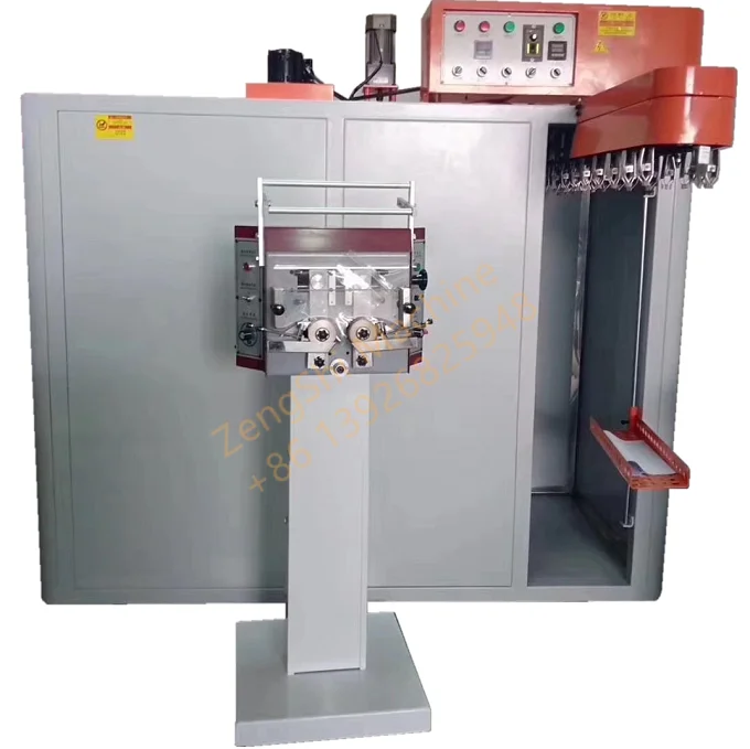 Horizontal oil edge machine for leather men and ladies belt making