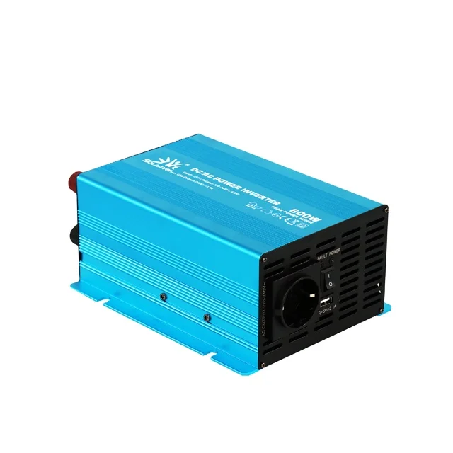 
600W AC Inverter 24vdc 220vac Pure Sine Portable Car Power Invertor 