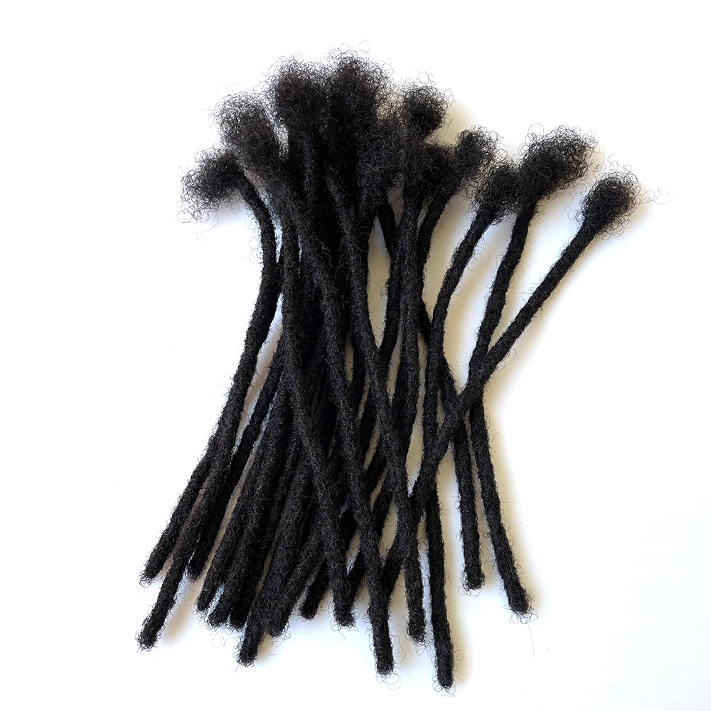 Locs Human Hair Dreadlocks Extensions Full Handmade100% Human Hair Extensions for Women or Men