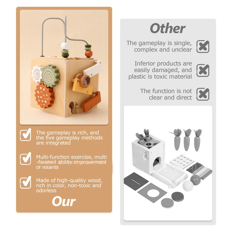 YT Cute Pattern Educational Toys Train Set Stacking Automatic Placement Building Blocks Electric Domino Train Toys