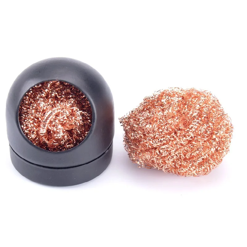 Soldering Iron Tip Cleaning Tool Welding Iron Tip Cleaner Tin Removal Ball Soldering Iron Head Cleaning