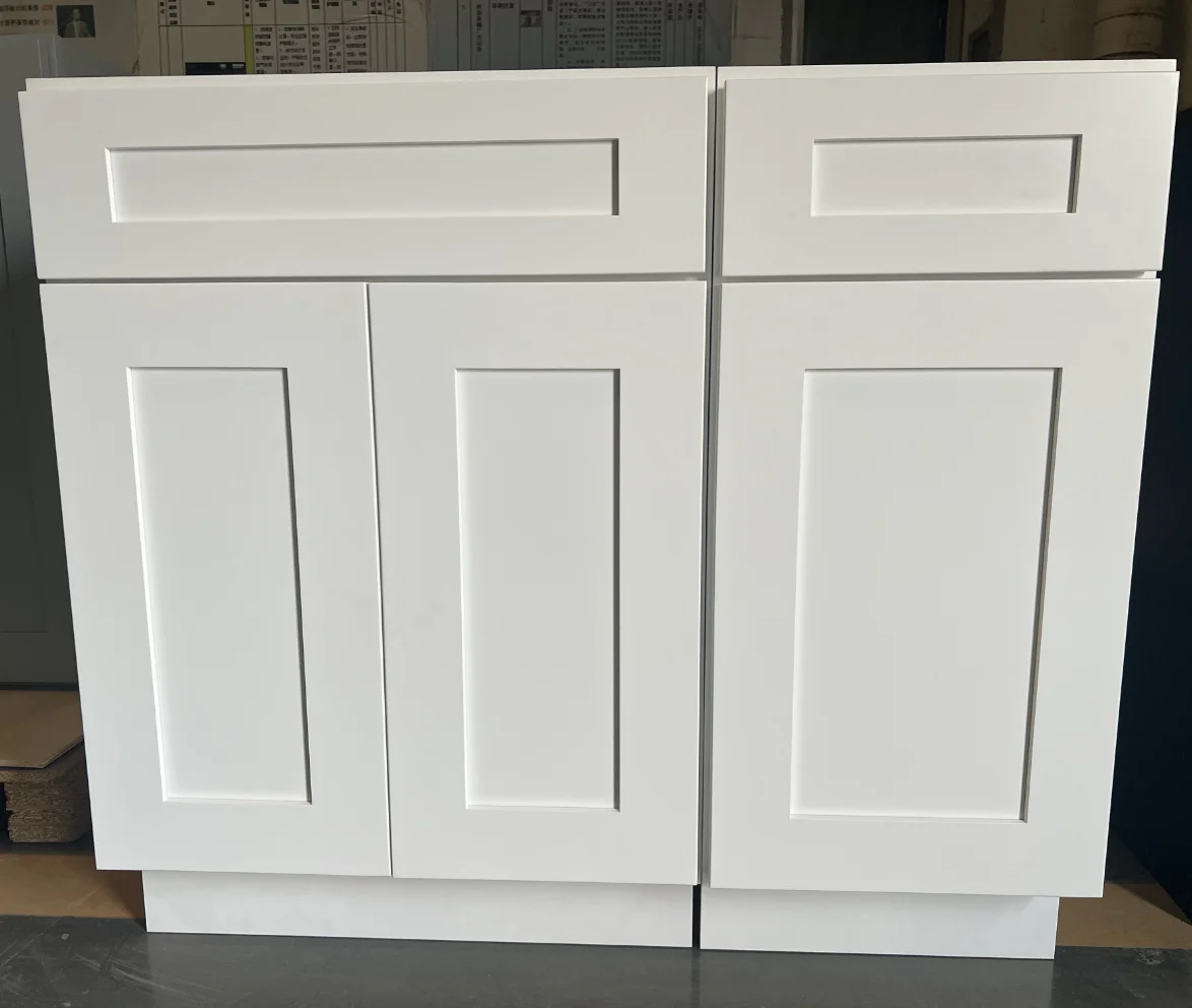 Vietnam Factory Wholesales RTA Kitchen Cabinets High Quality Plywood Carcass Complete Sets With Drawers and Shelves
