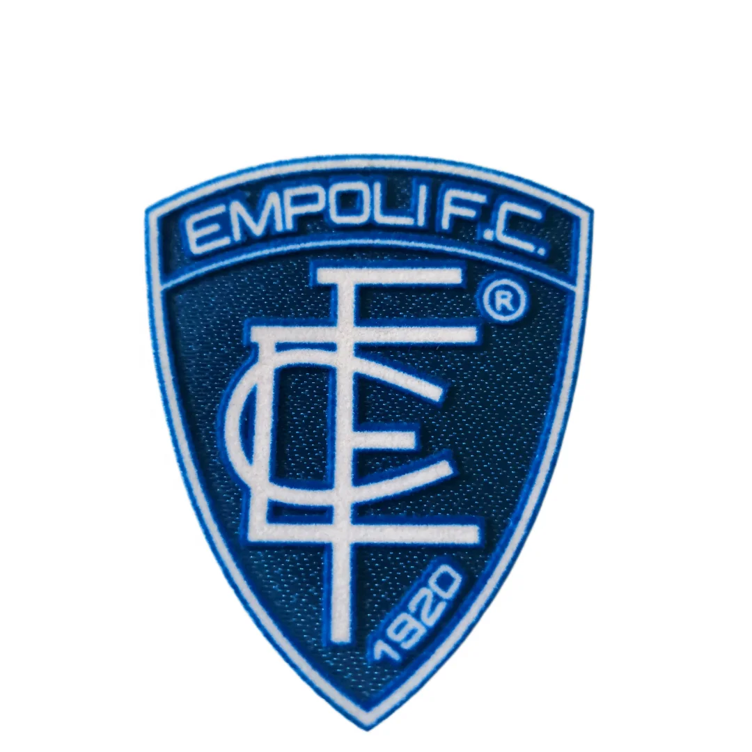 Custom iron on NFC Label Embroidery Patch embroidered NFC badge Plant RFID Labels into Patch for clothing