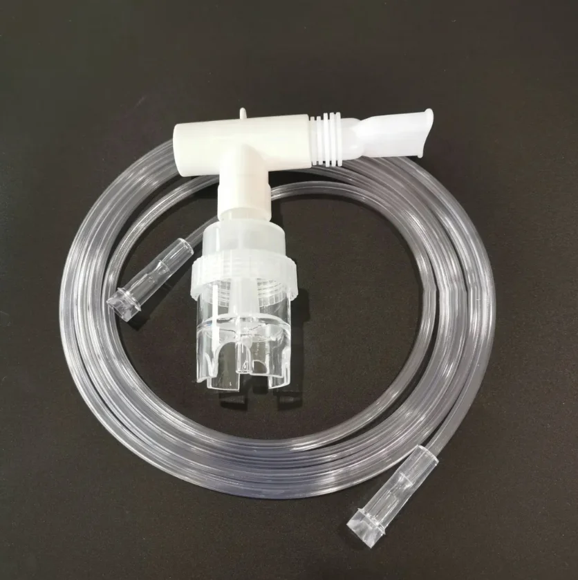 Hot sale Disposable Nebulizer kit (4 parts ) with mask, nebulizer bottle, 2m tubing and mouth piece, Size from XS to XL