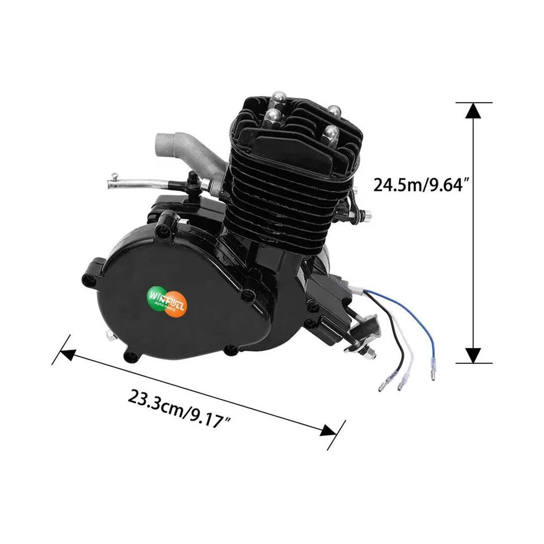  80cc велосипед мотор комплект 48cc 2-х тактный газовый