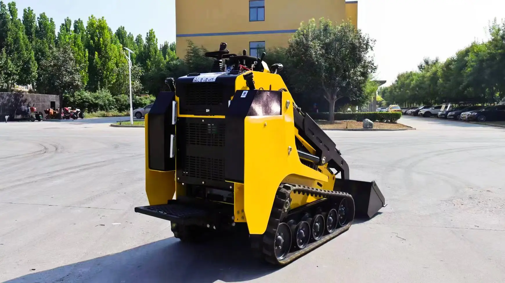 Factory price china skid steer mini skid steer loader and excavator