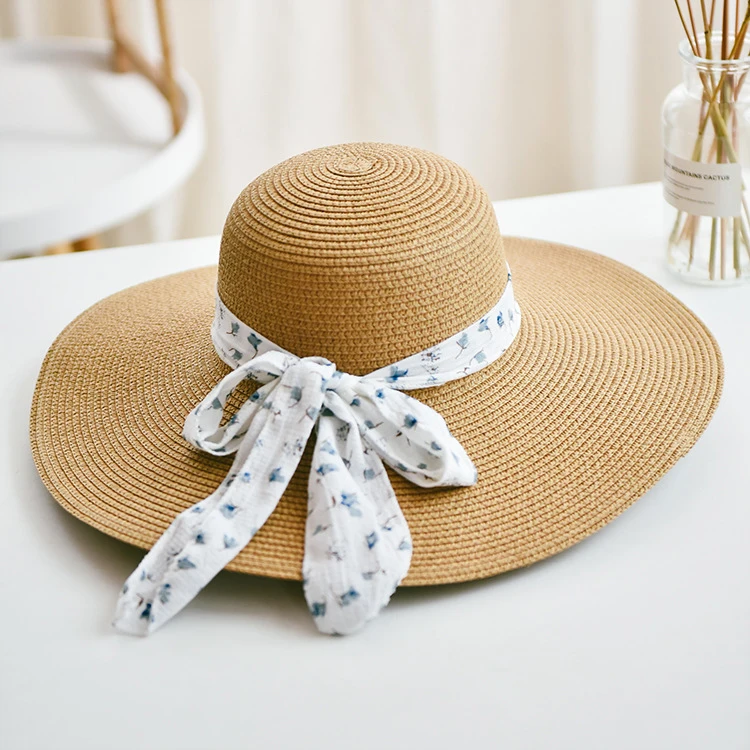 manufacture custom mexican sombrero large brim paper straw hat wide brim beach hat over sized seagrass plain color straw cap