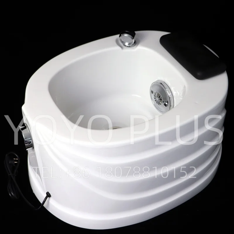 YOYO high quality white pedicure sink hydromassage salon foot spa  pedicure chair foot bath