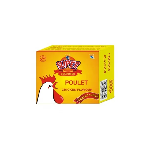 HALAL natural 10g chicken bouillon cube soup cube stock cube high quality