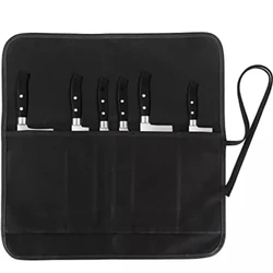 Hot Sale Knife Chef Set Work Safety Tool Bag Manufacturer Waxed Canvas Chef Knife Roll Bag
