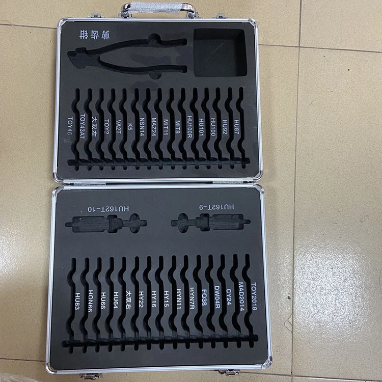 Original 32pcs/set 2 in 1 LiShi tool 2in1 for lock pick and decoder Lishi Cutter locksmith tools repair set for car lock