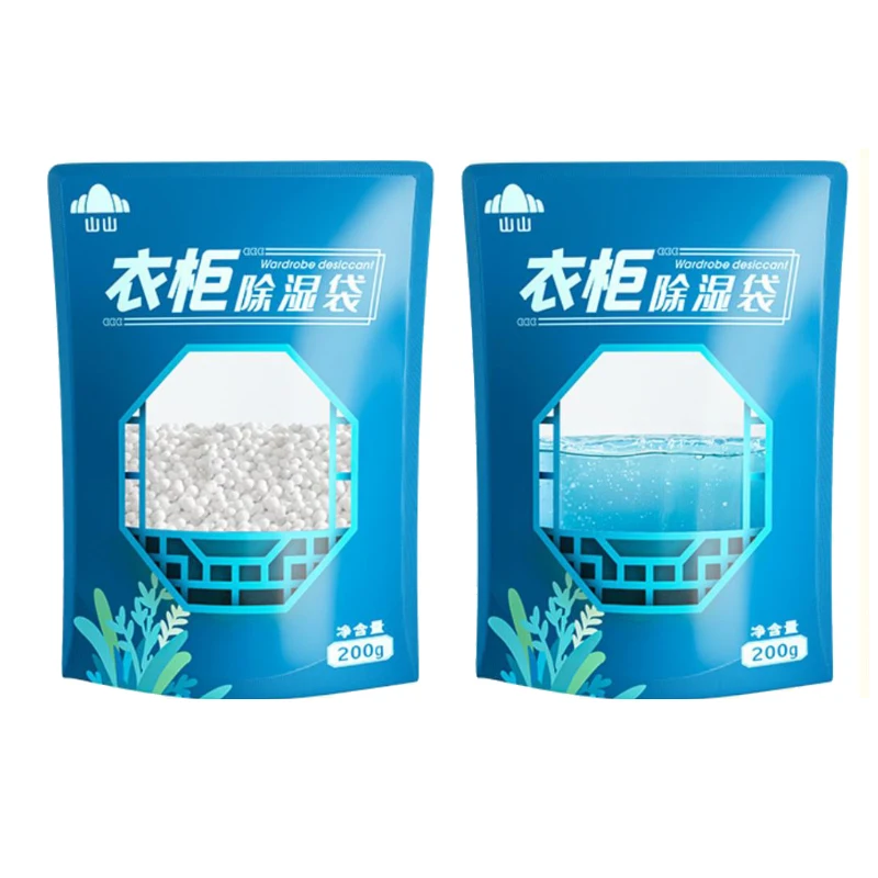 400ml Moisture Absorption Dehumidifier Bag without Fragrance Vertical Type Moisture Absorber Bag